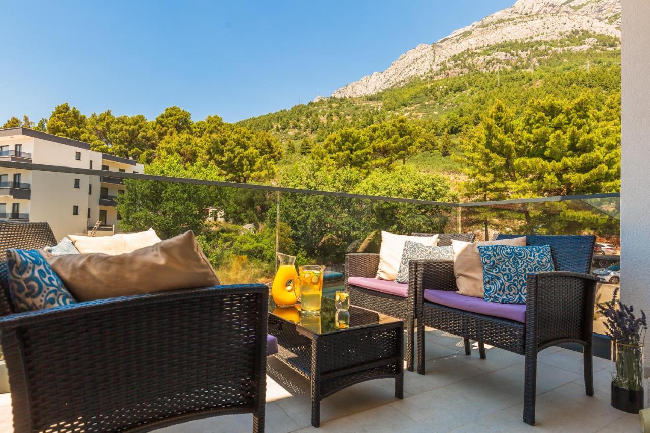 Luxury 2 Bedroom Apartment With Sea View Baška Voda Exteriér fotografie