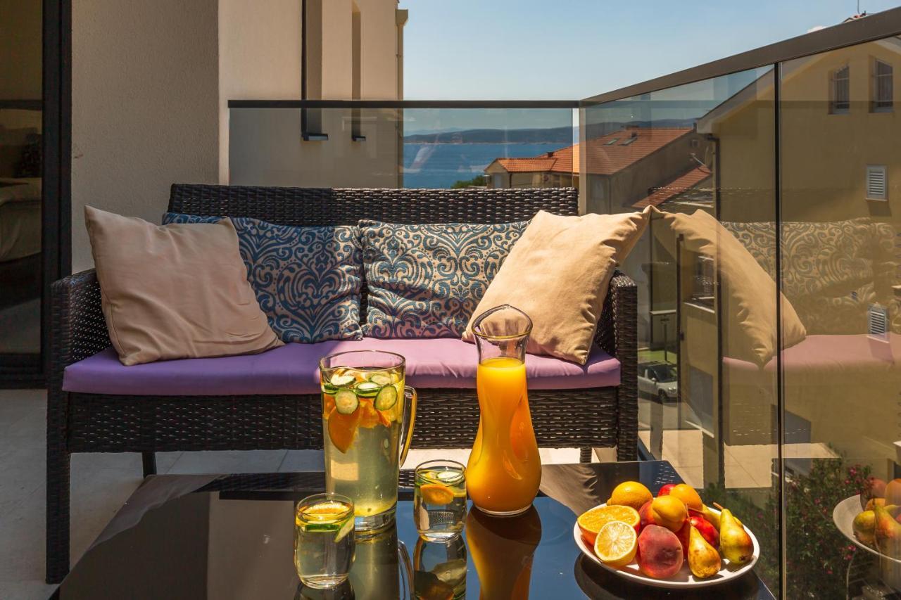 Luxury 2 Bedroom Apartment With Sea View Baška Voda Exteriér fotografie