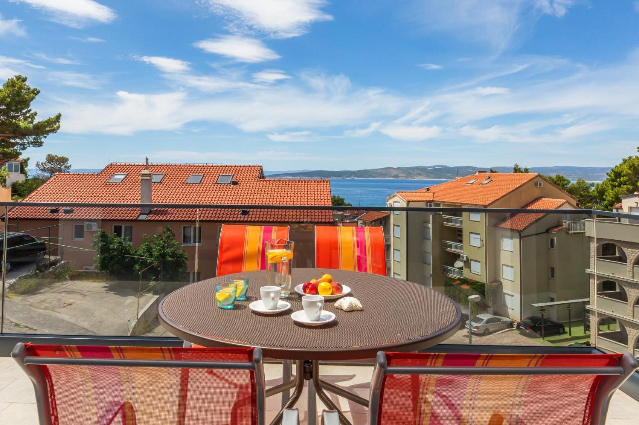 Luxury 2 Bedroom Apartment With Sea View Baška Voda Exteriér fotografie