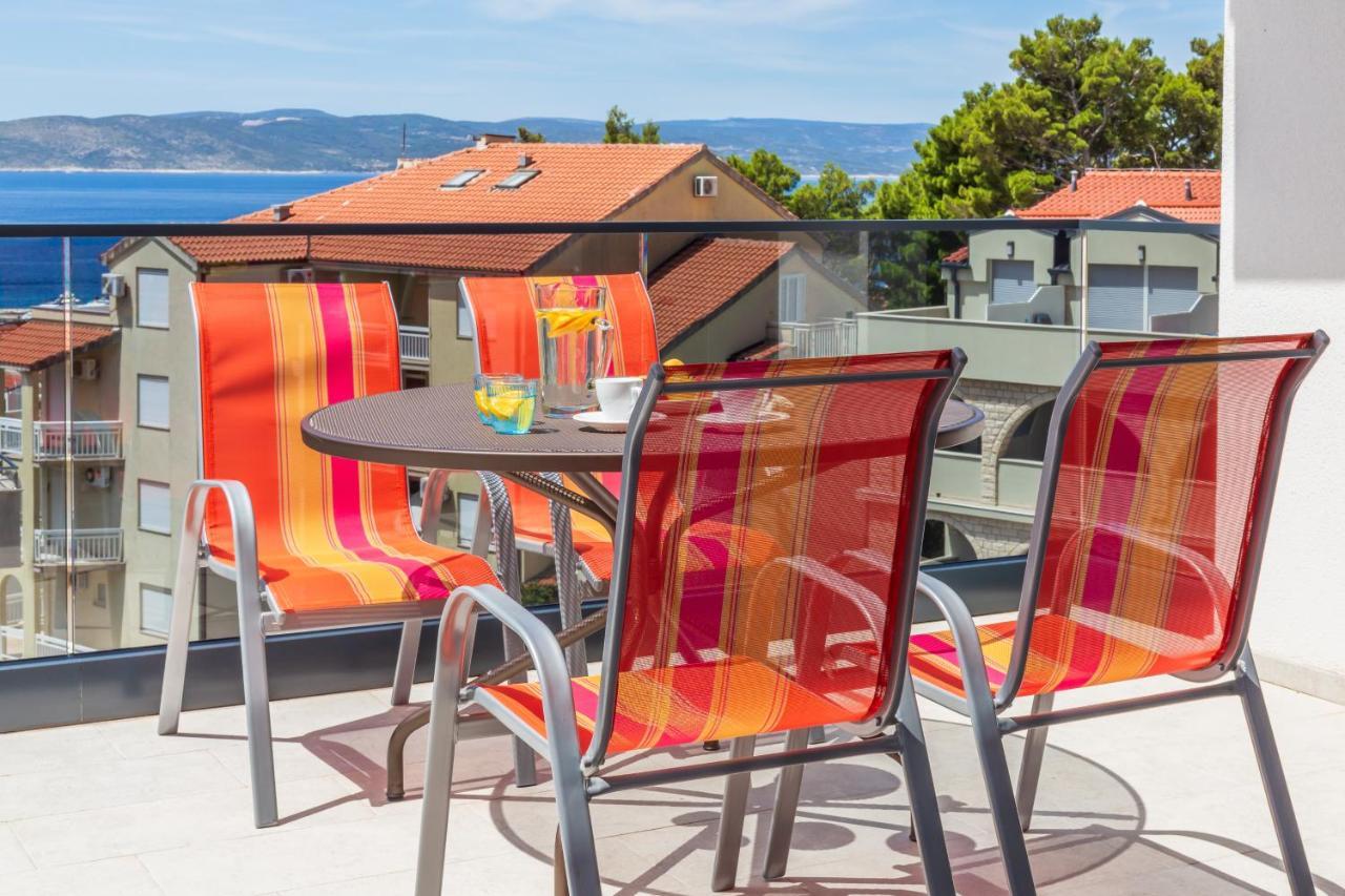 Luxury 2 Bedroom Apartment With Sea View Baška Voda Exteriér fotografie